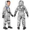 Dětský kostým Astronaut - stříbrný