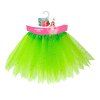 Dětská zelená třpytivá tutu sukně 30 cm