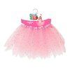 Dětská růžová třpytivá tutu sukně 30 cm