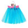 Modrá třpytivá tutu sukně 40 cm