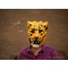 Plastová maska tygr