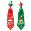 Vánoční kravata zelená Xmas