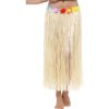 Havajská hula hula sukně béžová dlouhá