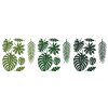Hawaii dekorace tropické listy (21ks)