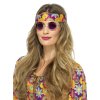 Hippie brýle lenonky fialové