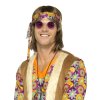 Hippie brýle lenonky fialové