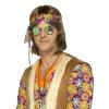 Hippie brýle lenonky zelenomodré