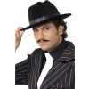 Klobouk černý Mafián
