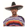 Mexické sombrero černé