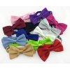 6468 1 elegantni motylek bily saten