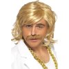 Pánská blond retro paruka 70. léta
