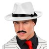 Bílý klobouk Mafián