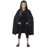 Dětský plášť s kapucí černý (80cm)