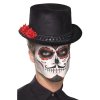 day of the dead top hat black with roses alternative view1 2000x