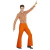 Pánské Disco kalhoty oranžové