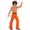 Pánské Disco kalhoty oranžové