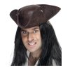 Pirátský klobouk hnědý