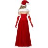 Kostým Miss Santa deluxe