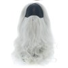 Bílá paruka s vousy Mikuláš