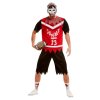 Pánský deluxe kostým zombie Fotbalista