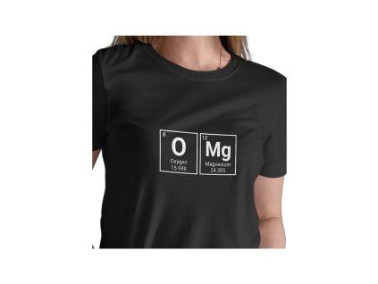 Dámské triko černé OMG