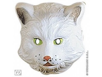 Maska dětská plast Kočka - kočička