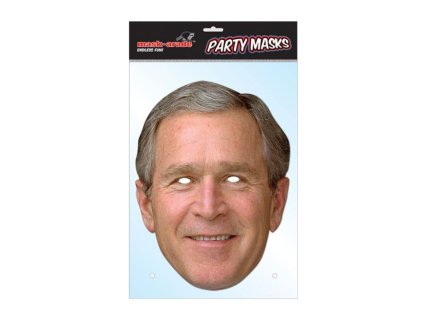 George Bush - maska celebrit - prezident