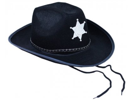 Klobouk šerif - kovboj - western - dospělý