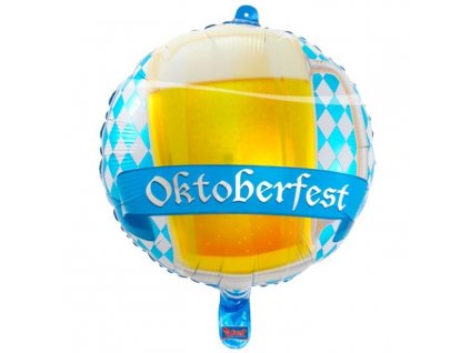 Balón foliový beer- Oktoberfest 45cm