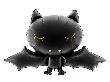 Balón foliový netopýr - Halloween 80x52 cm