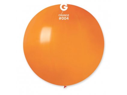 Balón latex 80 cm - oranžový 1 ks