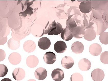 Konfety na stůl růžovo zlaté - rose gold 15g