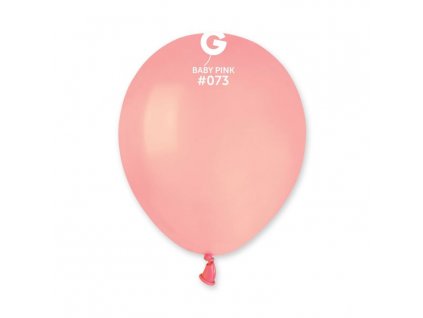 Balónek latexový MINI - 13 cm – Světle růžová - Baby růžová 1 KS