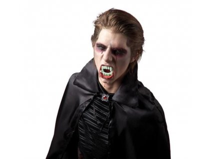 Zuby svítící - Upír - Drakula - vampír / Halloween