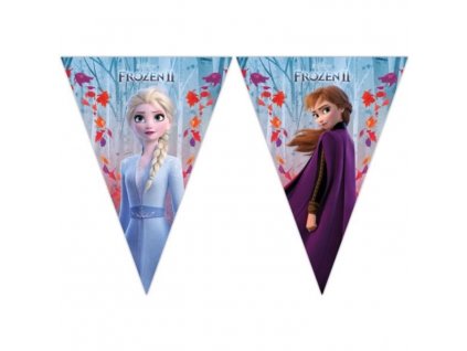 Girlanda vlajky Ledové království 2 - Frozen 2 - 230 cm