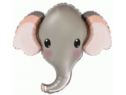 Fóliový balónek Slon - safari - 81cm
