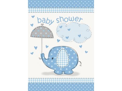 Pozvánky "Baby shower" Těhotenský večírek - Kluk / Boy 8 ks
