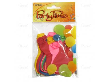 BALÓNKY PASTELOVÉ 15 ks - průměr 23 cm
