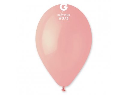 Balonky 1 ks BABY RŮŽOVÉ 26 cm pastelové