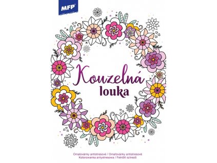 omalovánky antistresové Kouzelná louka A5 5301104