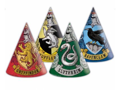 Papírové kloboučky Harry Potter 6 ks