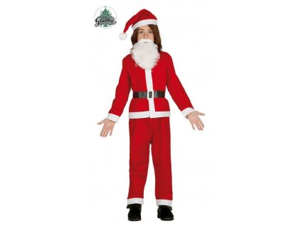 Dětský kostým Mikuláš - Santa Claus - Vánoce - vel.7-9 let