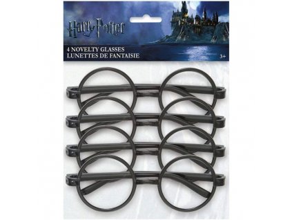 Brýle čaroděj HARRY POTTER - 4 ks
