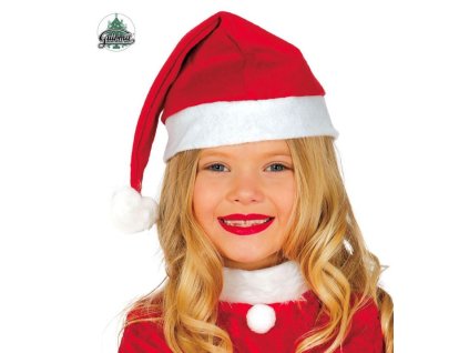 Čepice Santa Claus - dětská - Vánoce