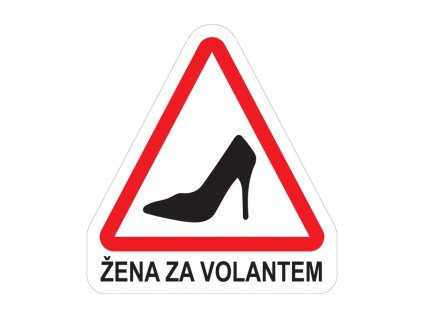 magnet zena za volantem