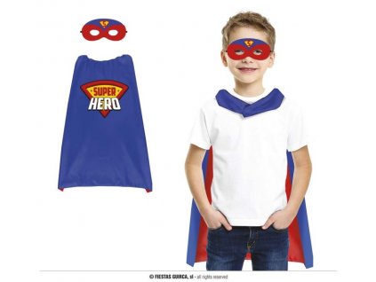 Dětský kostým - Plášť SuperHero - Superhrdina - 70 cm