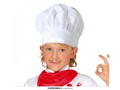 Čepice kuchař - kuchařka dětská - unisex