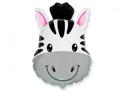 Balón fóliový Zebra - safari - 60 cm