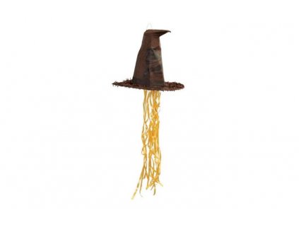 Piňata klobouk Harry Potter - čaroděj - 48 x 40 cm - tahací