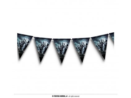 Girlanda - Zombie - Halloween - 300 cm